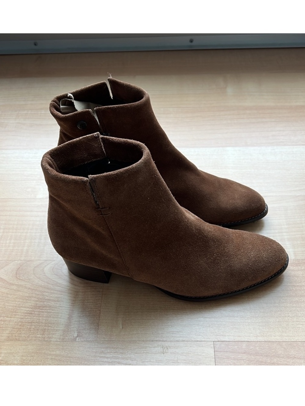 Paul green suede block ankle heel bootie - Picture 14 of 16
